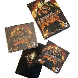 Doom 3 PC 2004 CD ROM Windows Game. In box with booklets